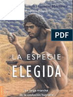 Arsuaga J y Martínez I - La especie elegida - 2006