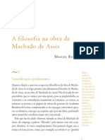 A Filosofia Na Obra de Machado de Assis - Miguel Reale