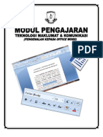 Modul Pengajaran Komputer Word