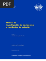 Download DOC 9756 Manual de Investigacion de Accidentes e Incidentes de Aviacion Parte I Es by Marcelo No Persia SN142693879 doc pdf