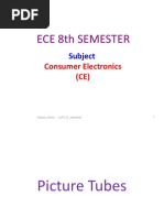 Ece 8Th Semester: Consumer Electronics (CE)