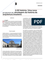 Uma Nova Proposta de Abordagem Da História Da Arquitetura Brasileira