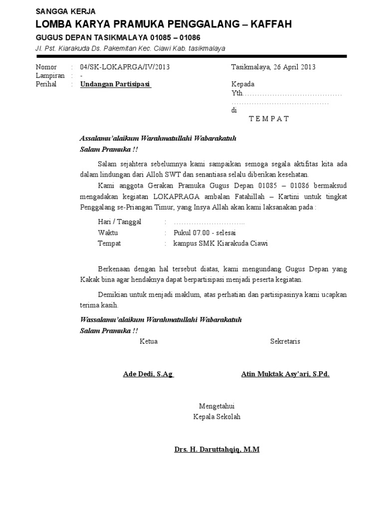 Surat Permohonan Kerja Pdf - Selangor h