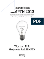 Smart Solution Tips Trik Mengerjakan Soal Sbmptn 2013