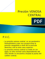 Presion Venosa Central