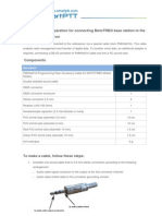 Cable Preparation Guide For Connecting MOTOTRBO Control Station (Using PMLN4016 Programming Rear Accessory Cable)