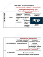 Ciclo de Vida de Los Proyectos de Salud PDF