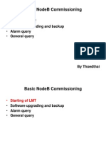 Basic NodeB Commissioning