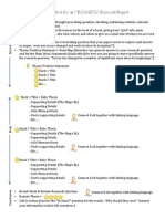 Outline Format For An ORGANIZED Research Report