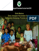 Buku Seri Etnografi Kesehatan Ibu Dan Anak 2012 Etnik Madura, Desa Jrangoan, Kecamatan Omben, Kabupaten Sampang, Provinsi Jawa Timur