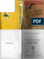 (Ebook) Libros de Cocina - Biblioteca Práctica - Cocina Casera, Año 1949 (Cocina Criolla, Española, Italiana y Francesa)