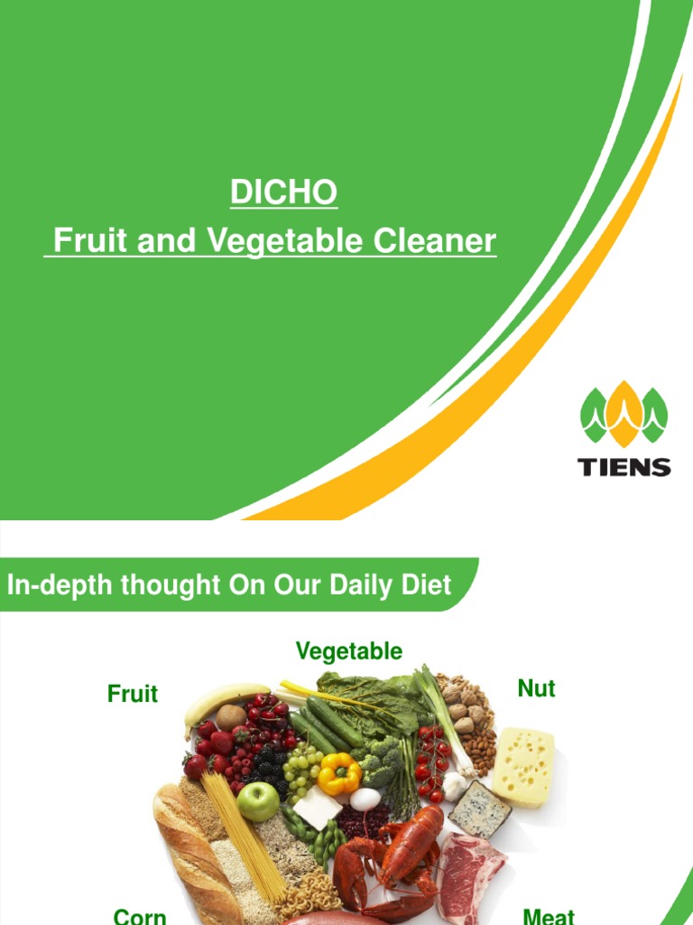 Fruit Cleaner Presentation Ozone Foods