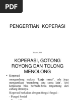 Download PENGERTIAN KOPERASI PRESENTASIppt 1 by Taisir Ahyani SN142720603 doc pdf