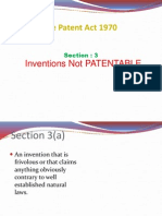 The Patent Act 1970 