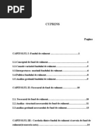 Dimensioanrea Fondului de Rulment Si A Nevoii de Fond de Rulment La Nivel de Firma