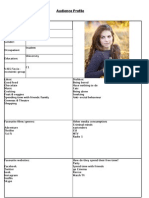 Audience Profile PDF