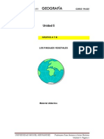 Geografía PAU25 UNIDAD 5 PAISAJES VEGETALES PDF