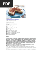 Chocolate Recipes