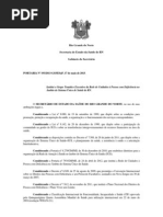 PORTARIA N 193 Institui o Grupo Temático Executivo da Rede de Cuidados à Pessoa com Deficiência no Âmbito do Sistema Único de Saúde do RN