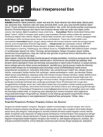 Makalah Komunikasi Interpersonal