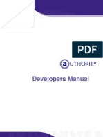 Developers Manual