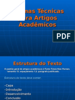 Normas Tecnicas Para Artigos Academicos