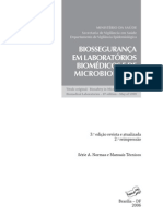 Biosseguranca Laboratorios Biomedicos Microbiologia