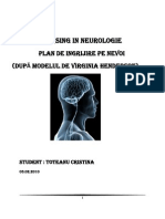31248400 Toteanu Cristina Plan de Nursing Neurologie Plan de Ingrijire