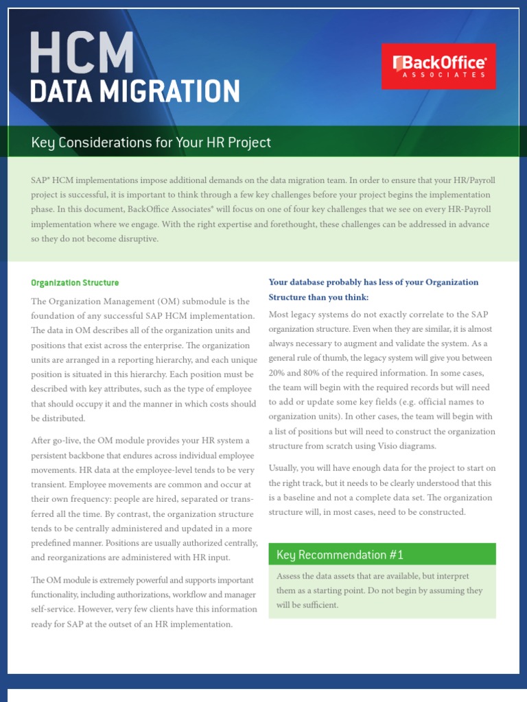 Key Considerations For Your HR Project | PDF | Databases | Microsoft Access