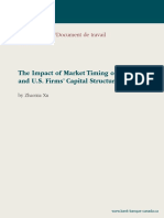 TiminThe Impact of Market G On Canadian and U.S. Firms' Capital Structure Wp09-1