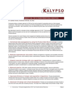 PLM White Paper Kalypso Top 10 Transformational Objectives PDF