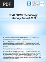 Download Realtor Technology Survey Report 2013 05 by REALTORS SN142768056 doc pdf