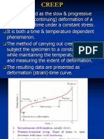 Understanding Creep and Fatigue Deformation in Materials