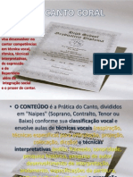 CANTO - 3º seminário