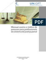 Manual contra o tráfico de pessoas para profissionais do sistema de justiça penal - 1