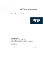 Fanuc Open Sytem User Manual