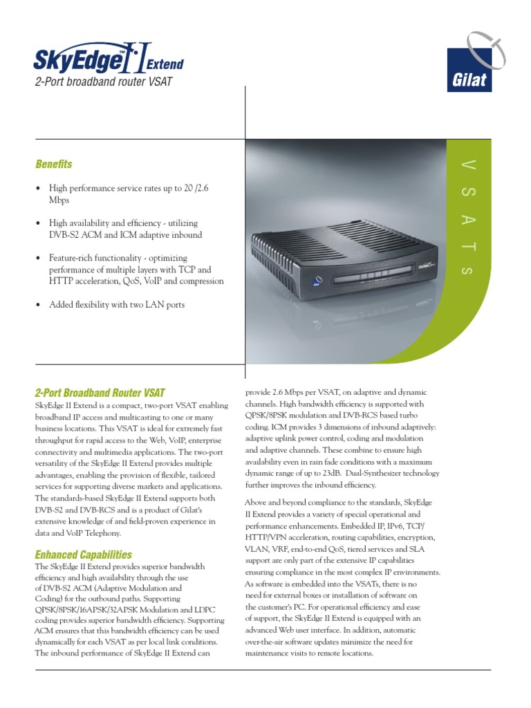 SkyEdge II Extend | Voice Over Ip | Quality Of Service