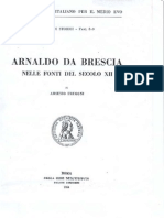 Frugoni Arsenio - Arnaldo Da Brescia