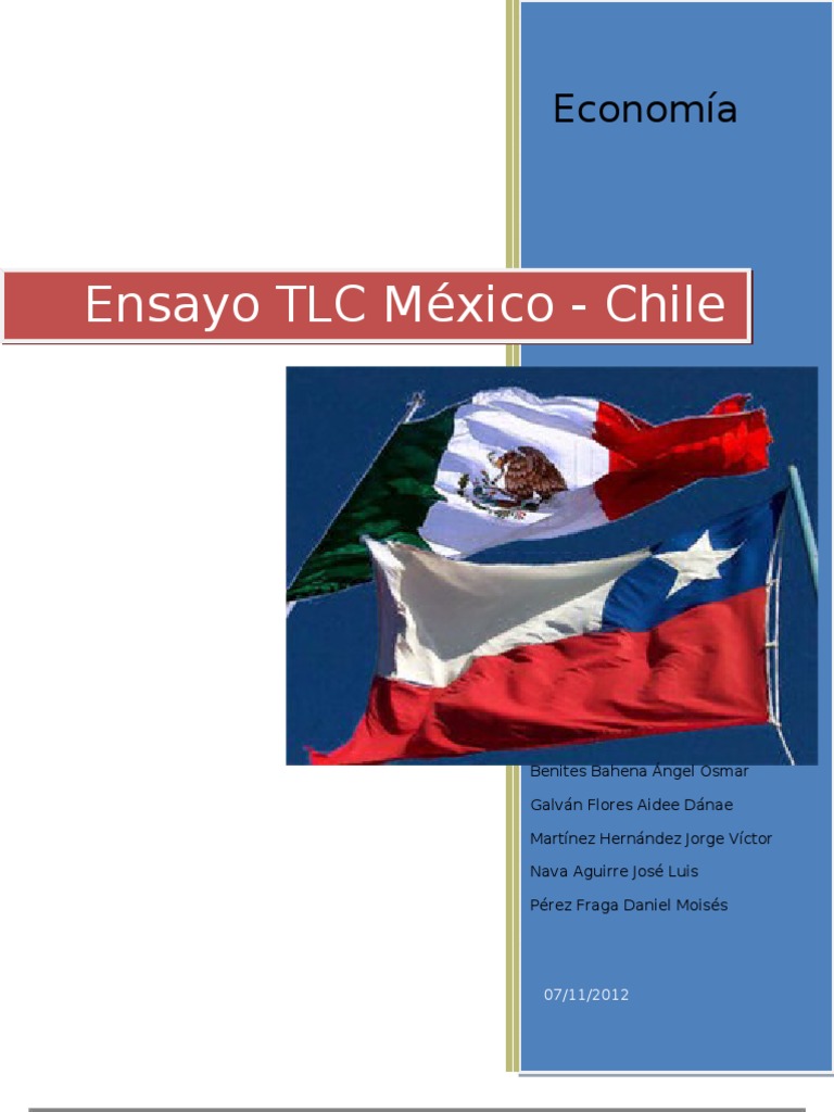 TLC Mexicochile (3) Tratado de Libre Comercio Norteamericano Libre