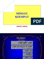 Minggu 4 - Umrah