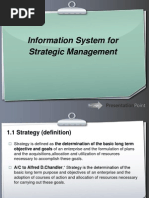 ISM 4 Strategy