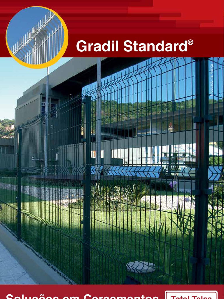 Gradil Standard: Soluções em Cercamentos | PDF | Computadores