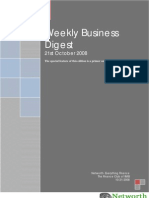 Weekly Business Digest 21 October 08