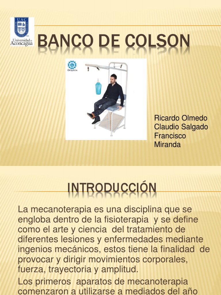 Banco de Colson