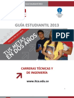 2013 Guia Estudiantil