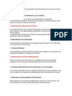 8 Procesos Clave