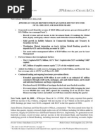 Download JP Morgan Q1 2009 Earnings Release by Wall Street Folly SN14284554 doc pdf