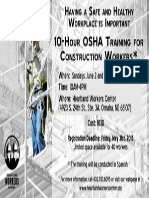 OSHA Training For Construction Workers