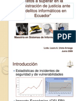 Presentacion de Tesis - Delitos Informaticos en Ecuador y Administracion de Justicia