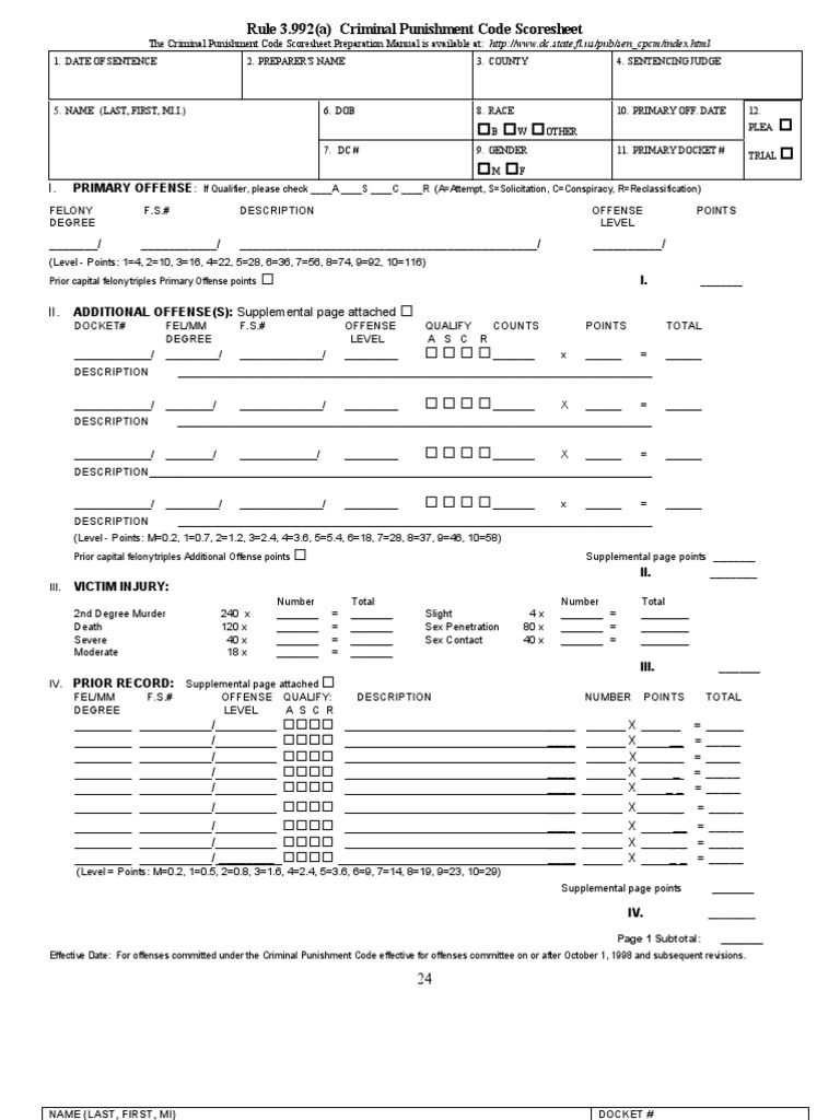 florida-sentencing-guideline-scoresheet-probation-habitual-offender